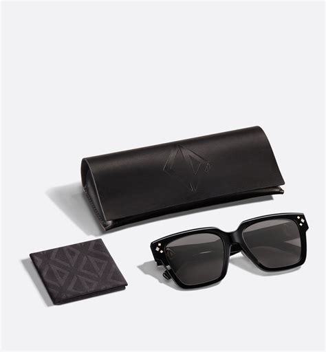 dior diamond s3f|CD Diamond S3F Black Square Sunglasses .